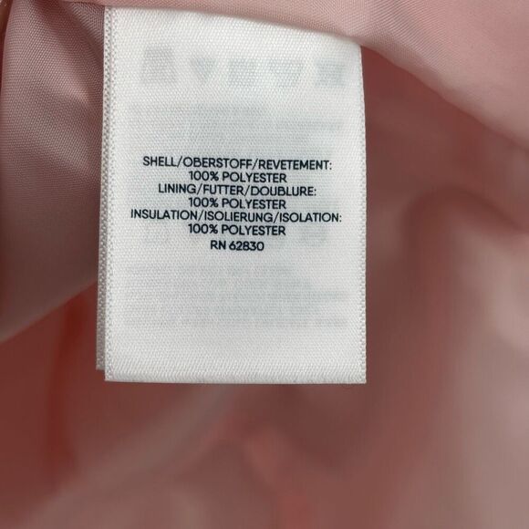 Land’s End Quilted Puffer Vest Light Pink  XL/18 - Picture 10 of 10